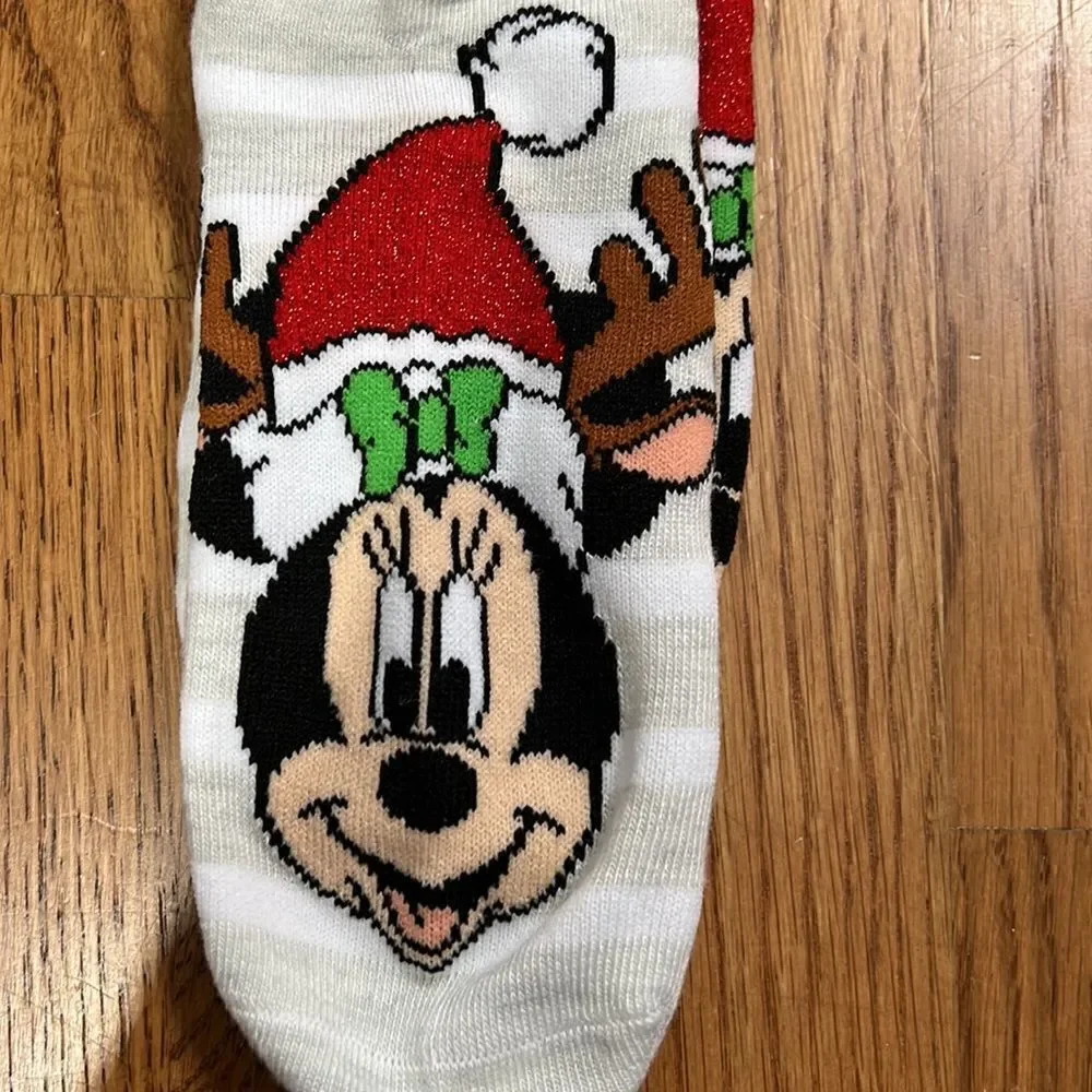 Disney Bundle Of 4 Footie Socks!